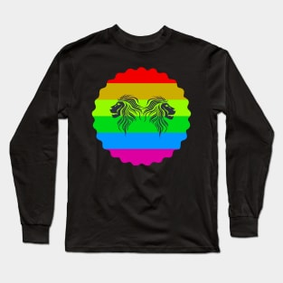 Colourful Lion Long Sleeve T-Shirt